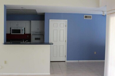 Eating area with large pantry