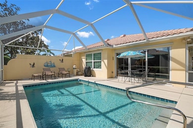 Heated pool.