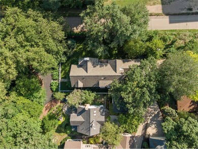 Aerial view of home with quick access to the Green