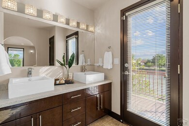 Primary ensuite with private balcony!