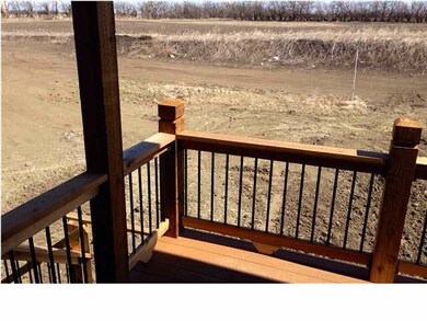Covered composite deck with metal balusters!