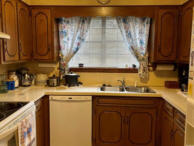 Window above the sink