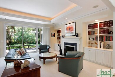 Living Room with doors to deck.