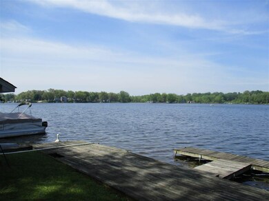 View of Fish Lake to the south of the lake