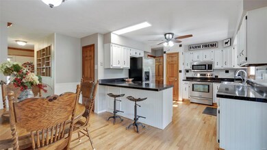 View of Dinette Area into the Kitchen