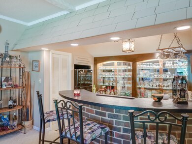 Wet Bar off of Family Room