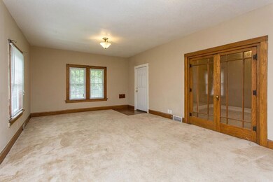 Living Room with Sunroom Doors