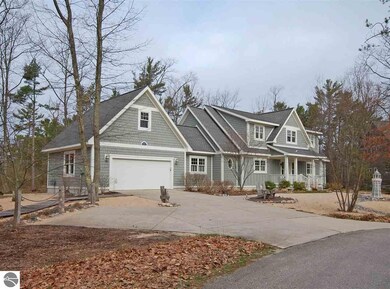 Oversized two car garage with extra parking. Sand 