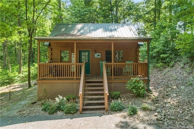 Large Covered Front Porch With Grill