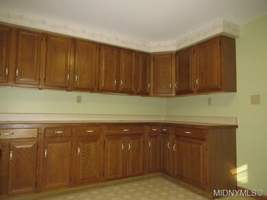 Ample cabinetry