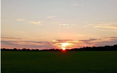 Sunset from property