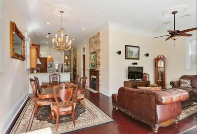 Gorgeous pine wood floors throughout