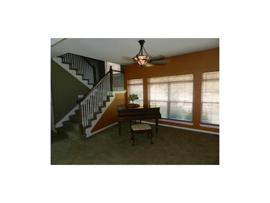 Stairs @ back of home, 5 large windows!