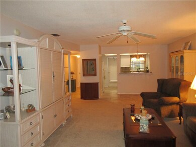 Furnished Living Room and Dining Room