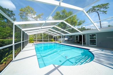 Sunny Pool: screened with covered patio