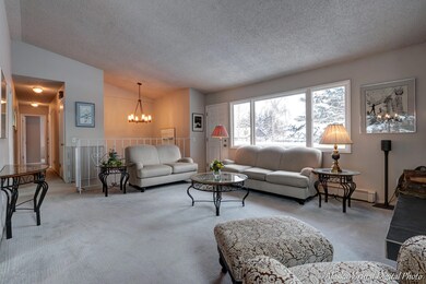 Spacious living + front deck