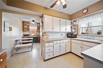 Kitchen 12 x 12 with Lake Erie views.  Convection 