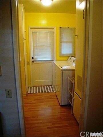 Bright, generous laundry room
