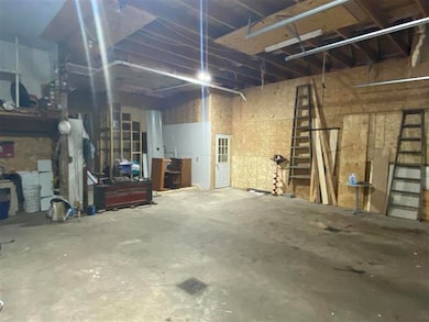 inside garage