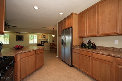 Kitchen Open to Dining Room and Living R