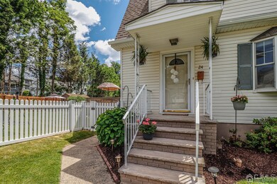 View of the lovely front porch as you enter this s