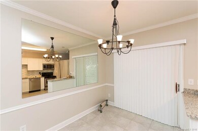 Dining Area With New Lighting Overlooks Private Pa