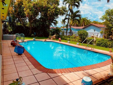 Newly resurfaced pool
