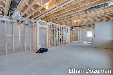 Basement Unfinished Family Room View Two