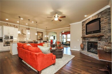 Picture of model home same floor plan