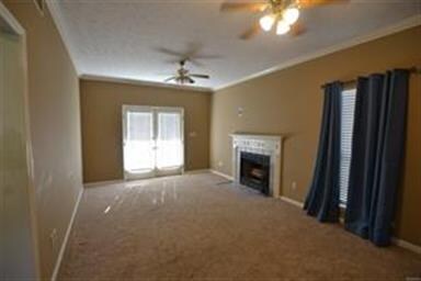 Spacious Great room with Wood burning fireplace