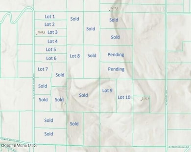 Aerial with Lots Pending and Sold