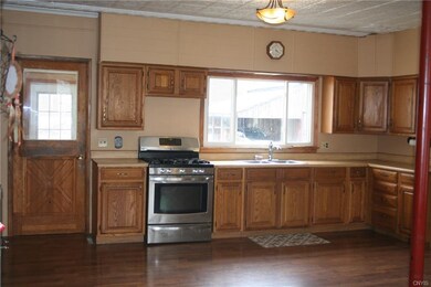 This kitchen is huge and can be turned into a beau