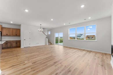 Open living/dining space is perfect for entertaining friends and family!