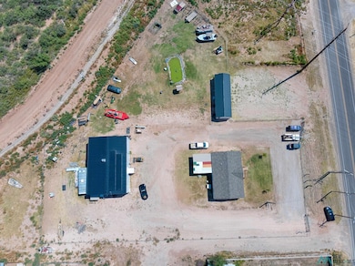 Aerial overview of property's location