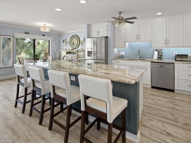 Large open kitchen. Love the color of the granite 