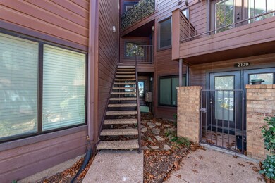 View of staircase entrance to property
