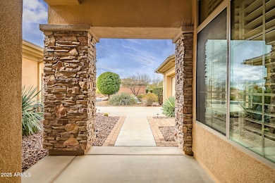 Covered Entrance to this Beautiful Home