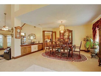 Dining Room. Formal Dinning room overlooking kitch