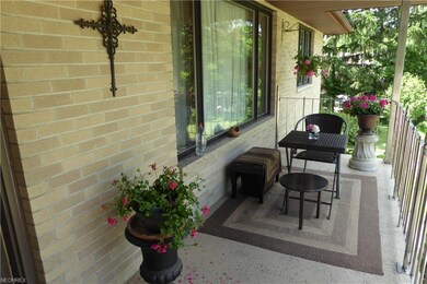 Welcoming Covered Front Porch Entry ...
