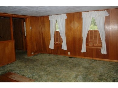 living room with hearth