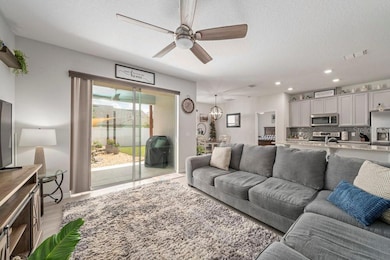 Open Concept Living area