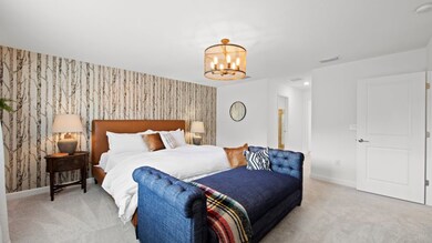 For the ultimate getaway, this luxe owner’s suite enjoys two walk-in closets and a spa-like bathroom