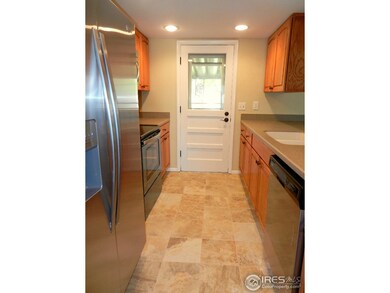 Kitchen Door to Rear Patio