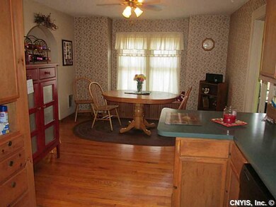 Kitchen. Large eat in kitchen with beautiful hardw