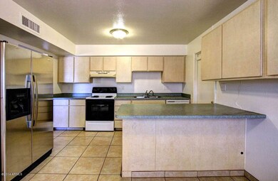 Kitchen With Fridge