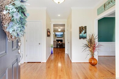 Spacious foyer