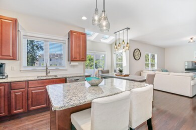 Kitchen to Family Room