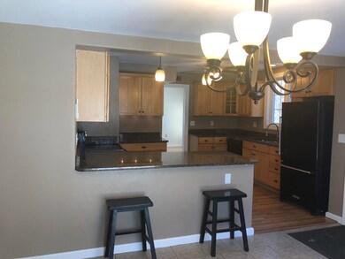 Kitchen View from Dining Room