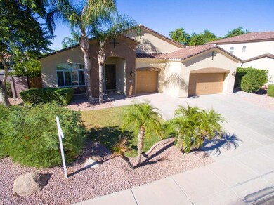 drone front of home
