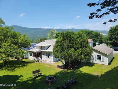 views of mount greylock from upper yard